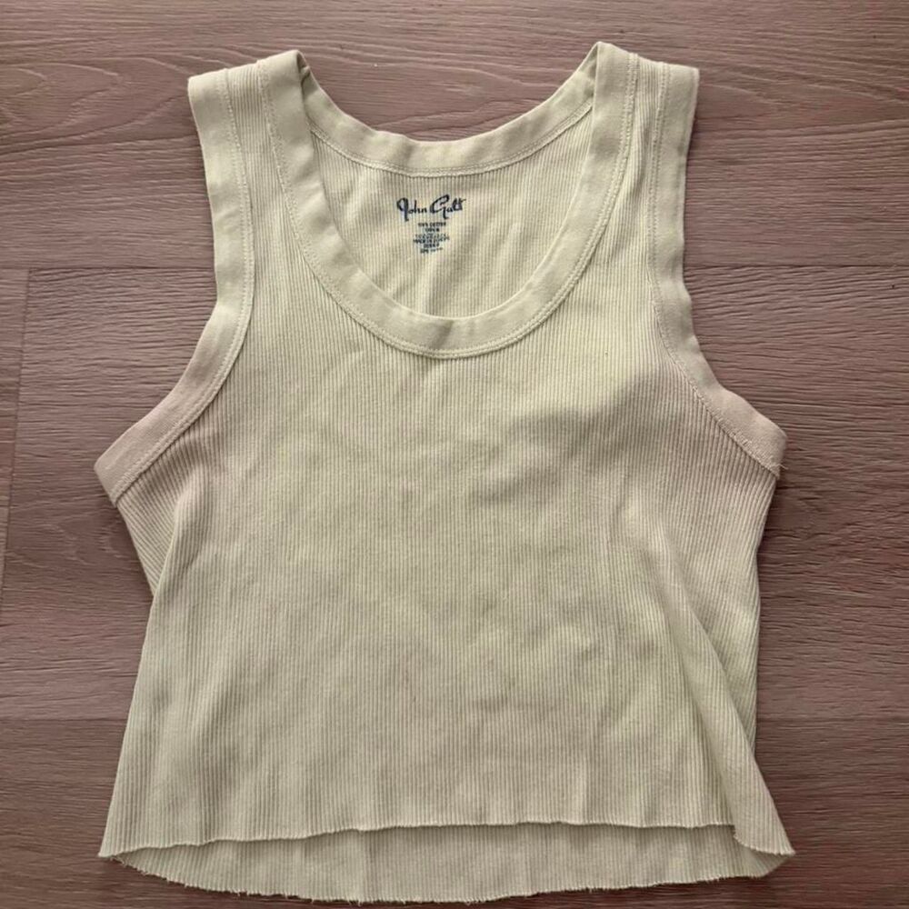 John-galt Women's Cream and White Vest